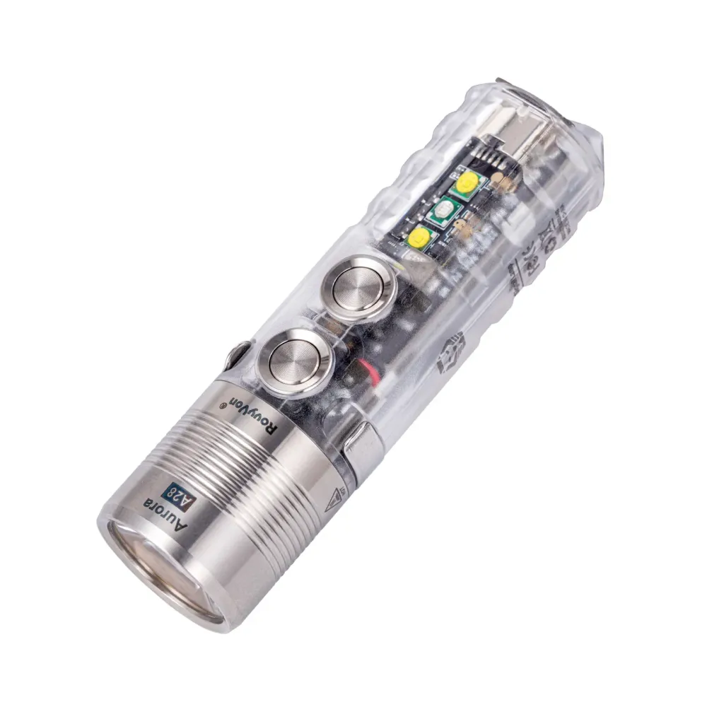 RovyVon Aurora A28 (G2) Flashlight 6500K, White/UV/White