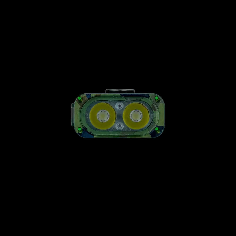RovyVon Limited Edition Angel Eyes E11 Titanium Keychain Flashlight 6500K, Camouflage