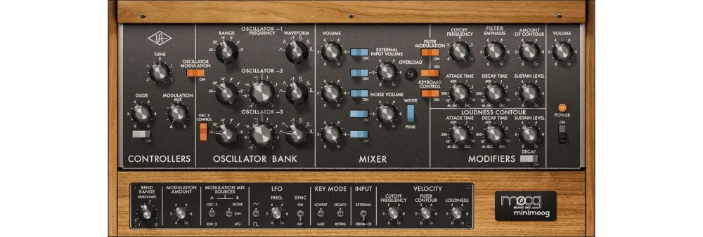 UAD Moog Minimoog