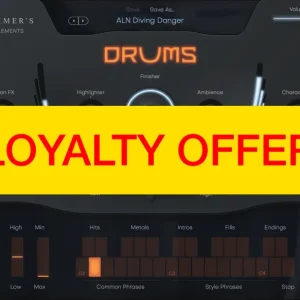 UJAM DRUMS Loyalty Offer