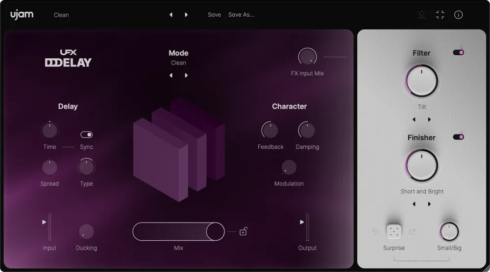 UJAM UFX DELAY
