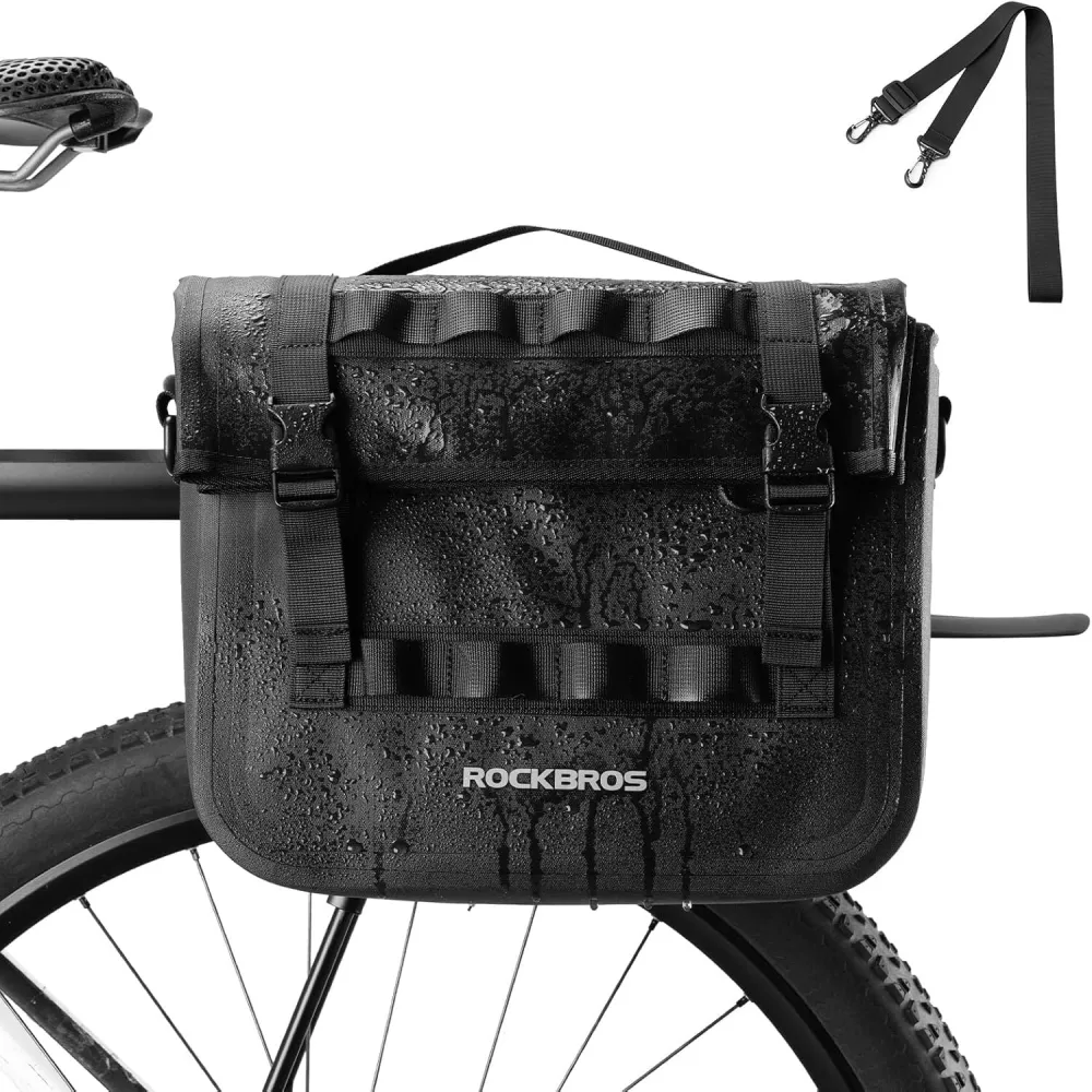 Vanntette ROCKBROS sykkelvesker 15 L