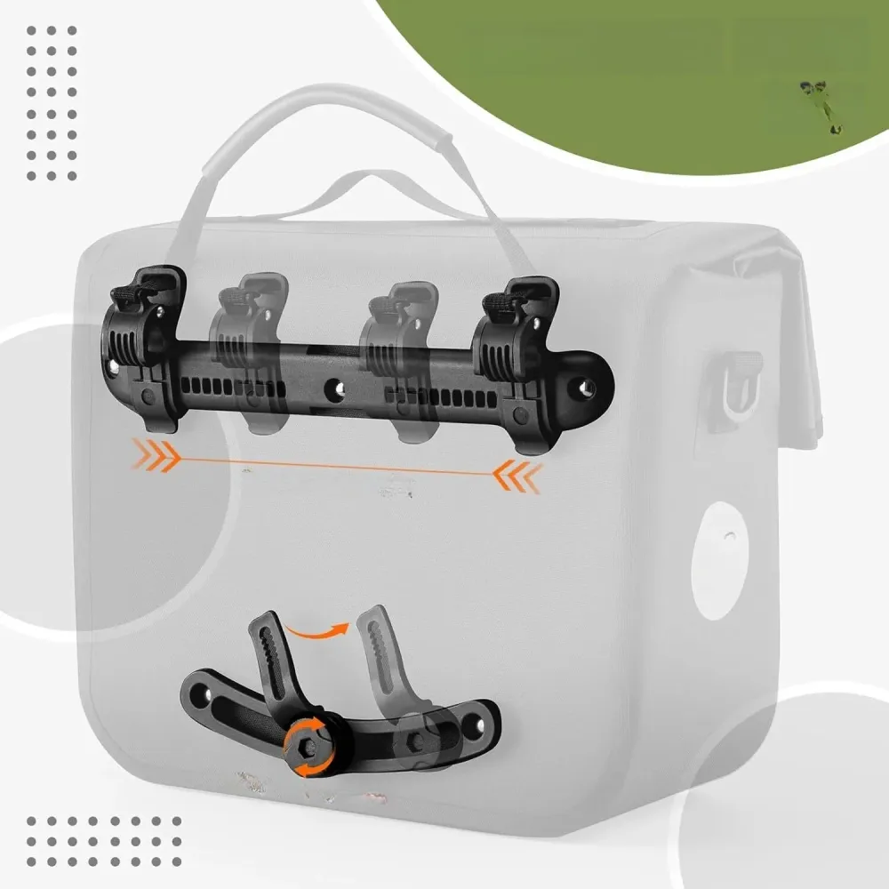 Vanntette ROCKBROS sykkelvesker 15 L
