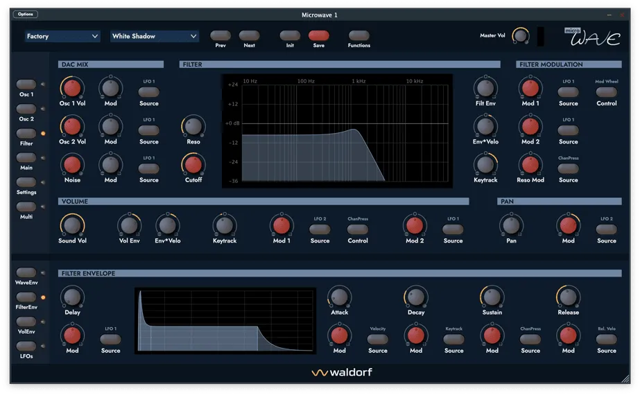 Waldorf Microwave 1 Plugin