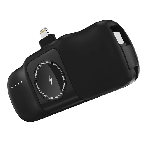 Wozinsky WF16-YLS 5000 mAh 15 W Lightning/USB-C/Apple Watch - Svart