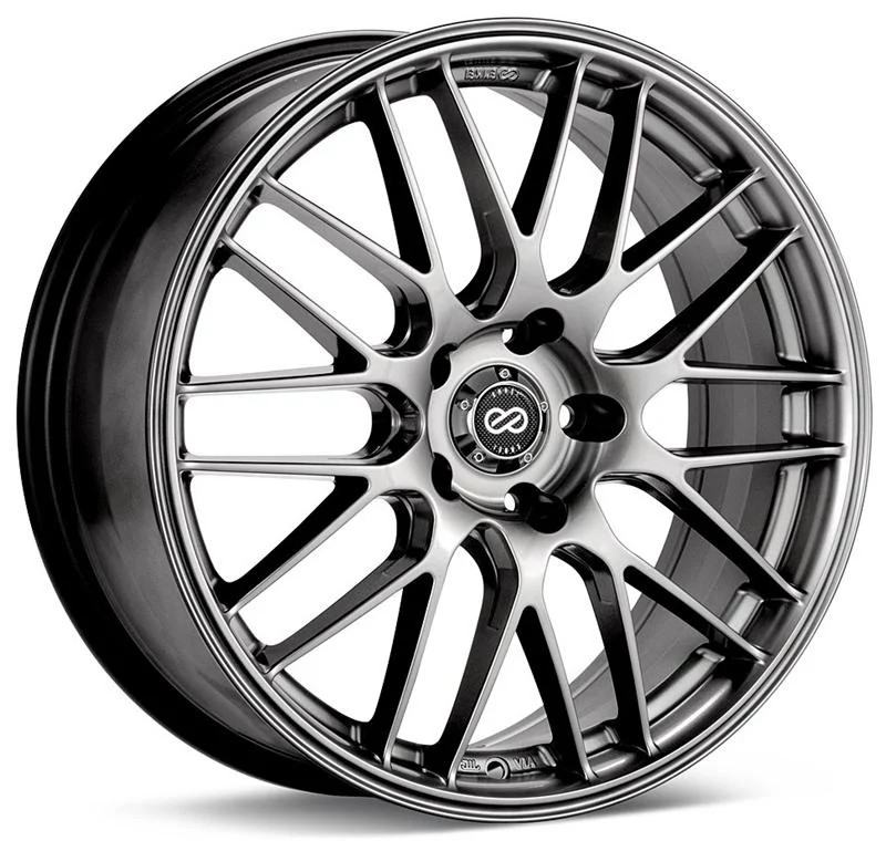 Enkei EKM3 17x7 5x114.3 45mm Offset 72.6 Bore Diameter Hyper Silver Wheel