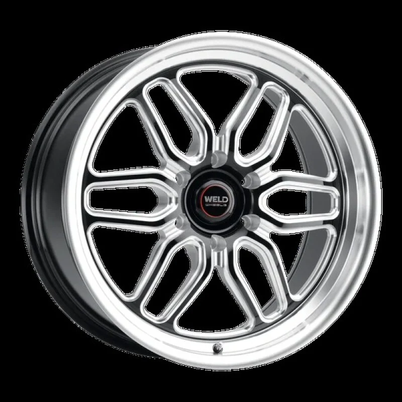 Weld Racing 20x10 Laguna 6 Drag 6x139.7 ET38 BS7.00 Gloss BLK MIL DIA 106.1