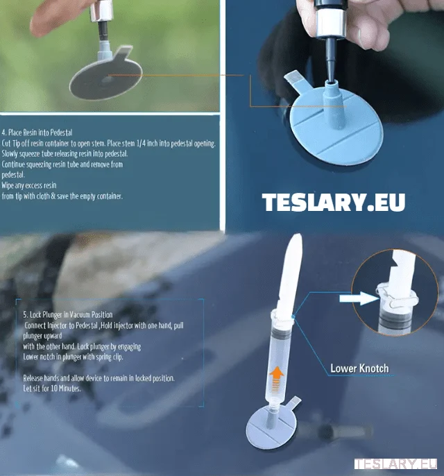 Windscreen Glass Crack Repair Kit