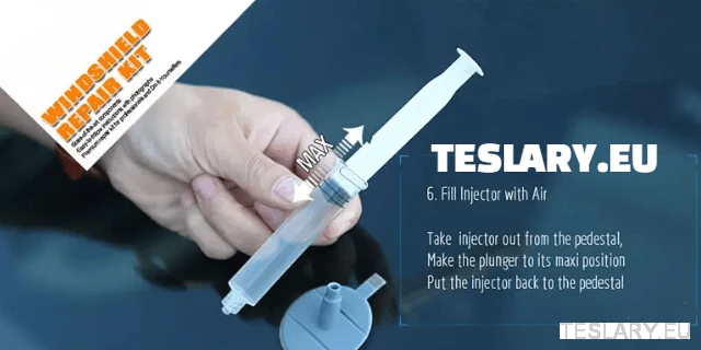 Windscreen Glass Crack Repair Kit